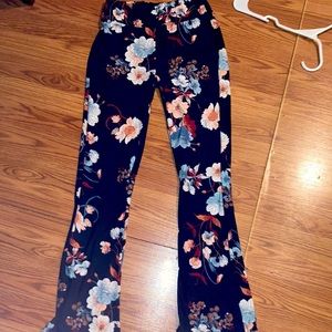Flare leg pants